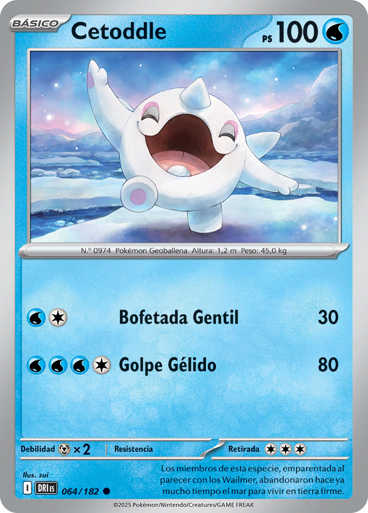 Cetoddle (Reverse Holo)