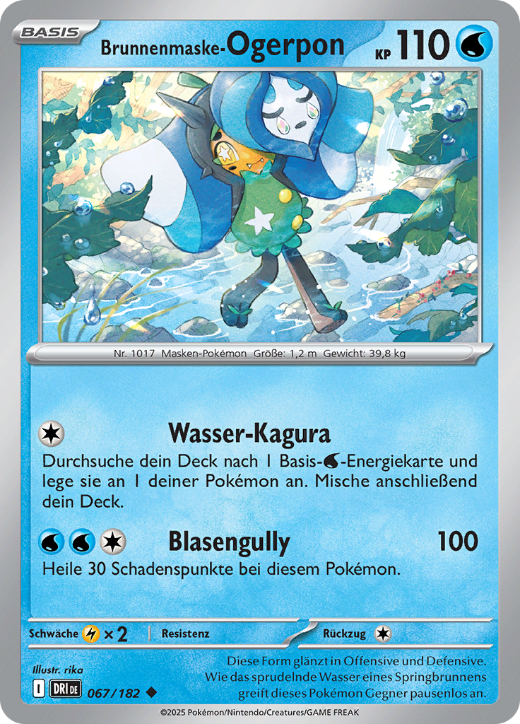 Brunnenmaske-Ogerpon (Reverse Holo)