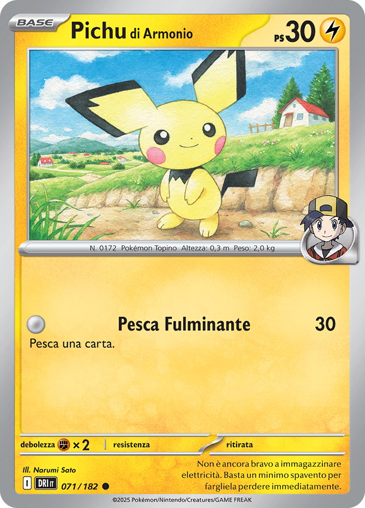 Pichu di Armonio (Reverse Holo)