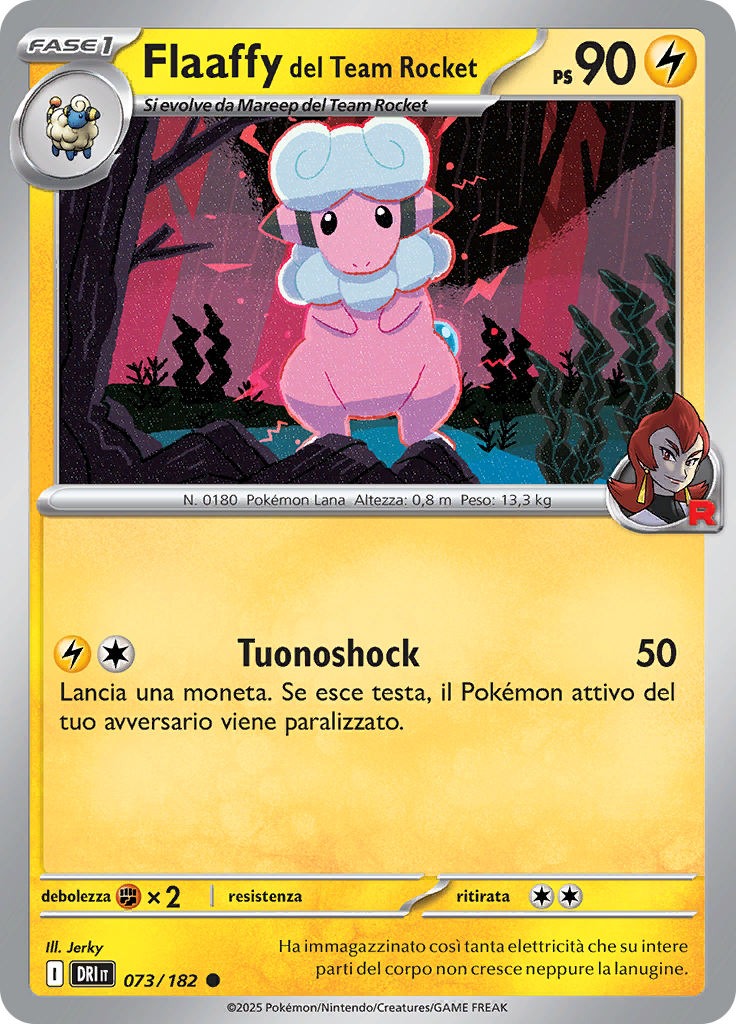 Flaaffy del Team Rocket (Reverse Holo)