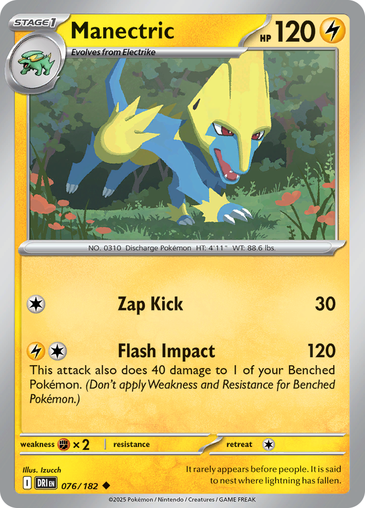 Manectric (Reverse Holo)