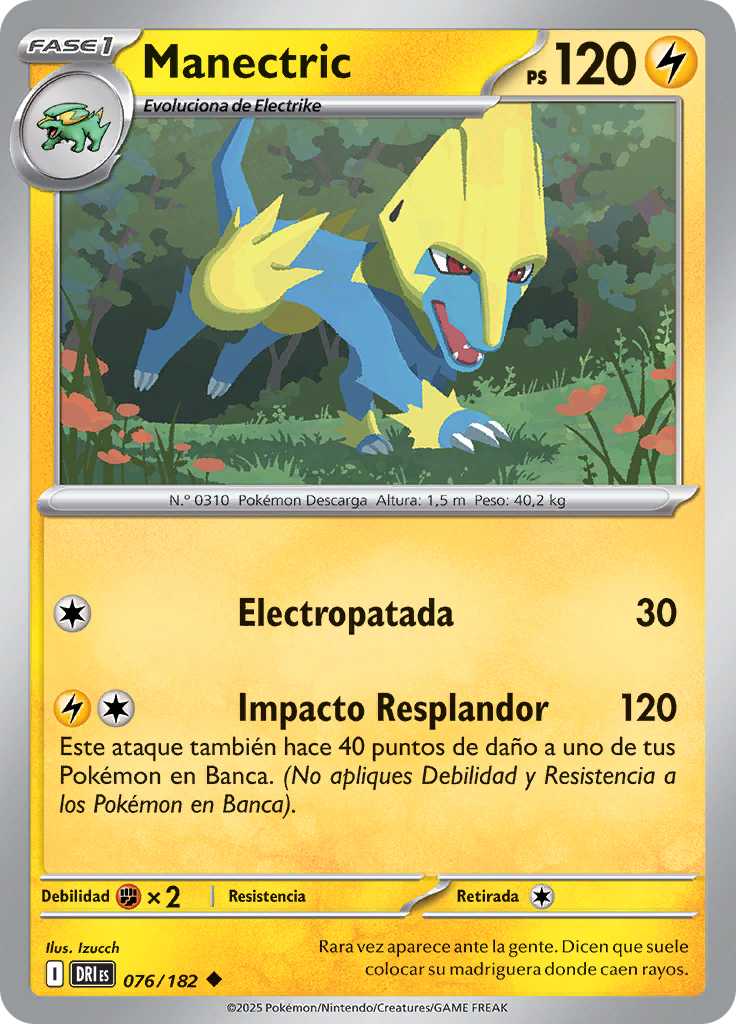 Manectric (Reverse Holo)