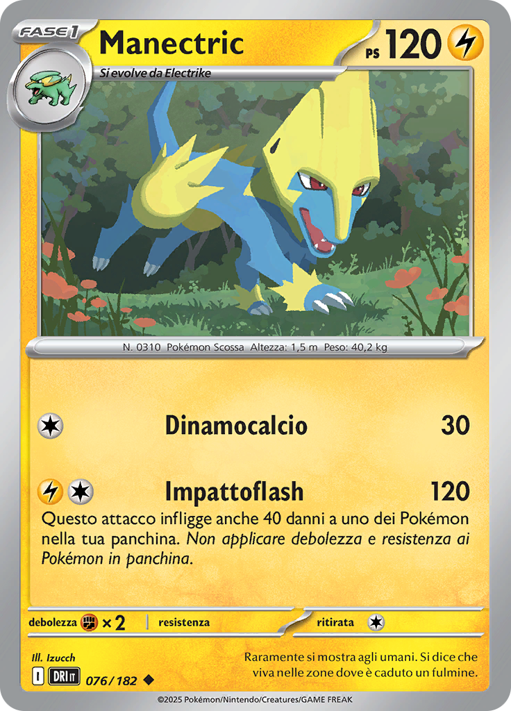 Manectric (Reverse Holo)
