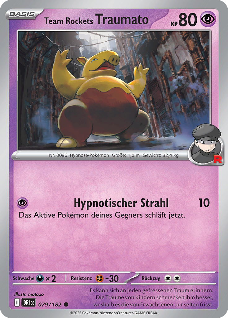 Team Rockets Traumato (Reverse Holo)