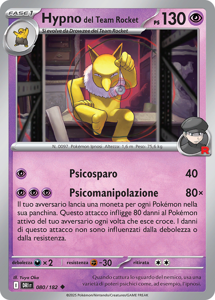 Hypno del Team Rocket