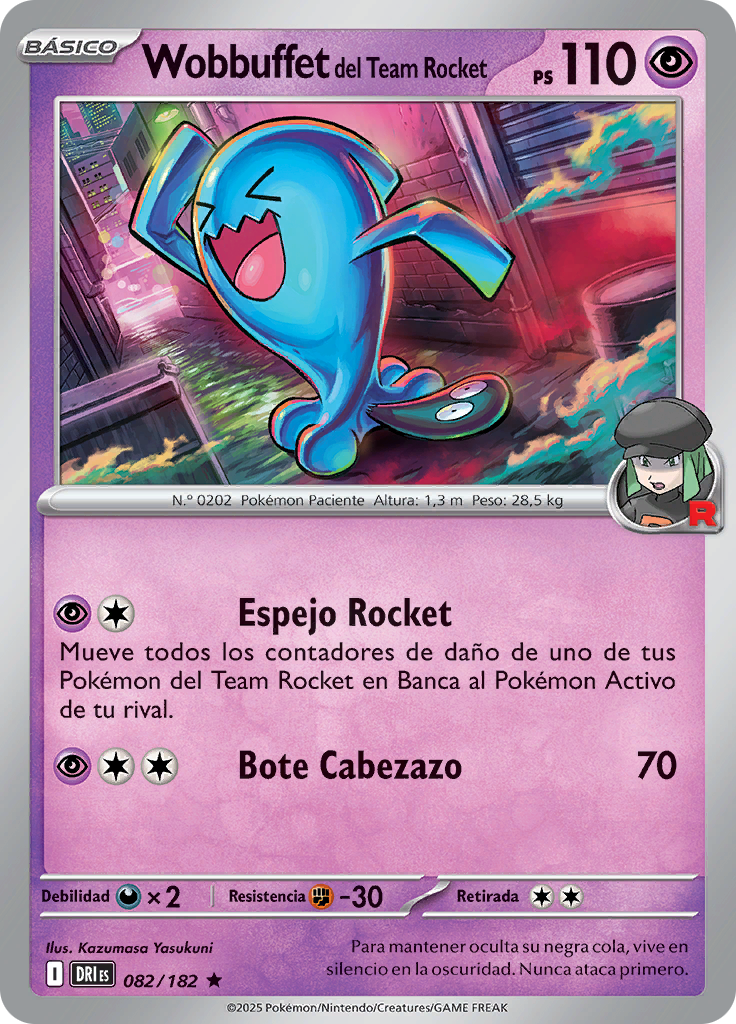 Wobbuffet del Team Rocket