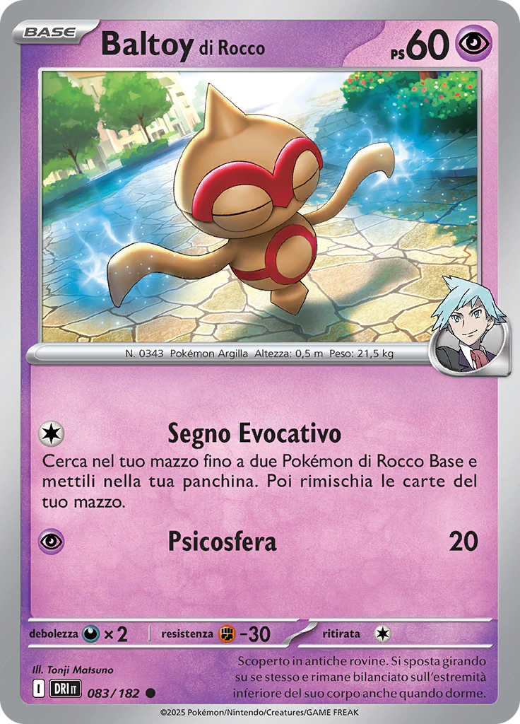 Baltoy di Rocco (Reverse Holo)