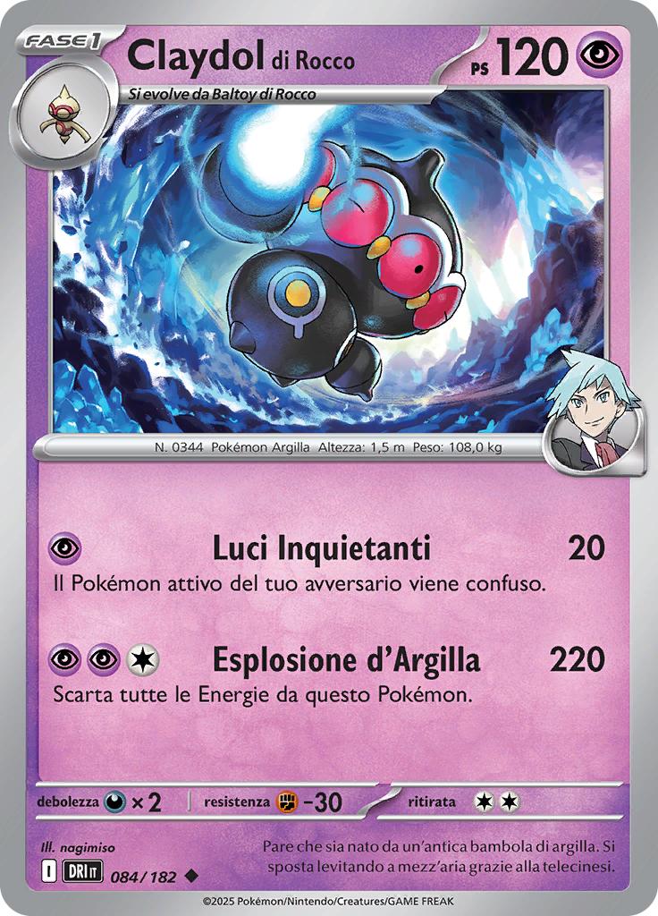 Claydol di Rocco (Reverse Holo)