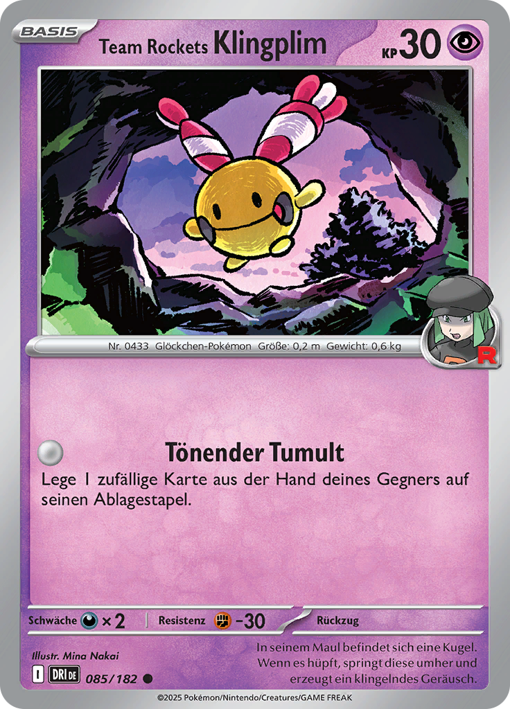 Team Rockets Klingplim (Reverse Holo)