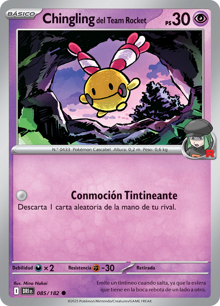 Chingling del Team Rocket (Reverse Holo)