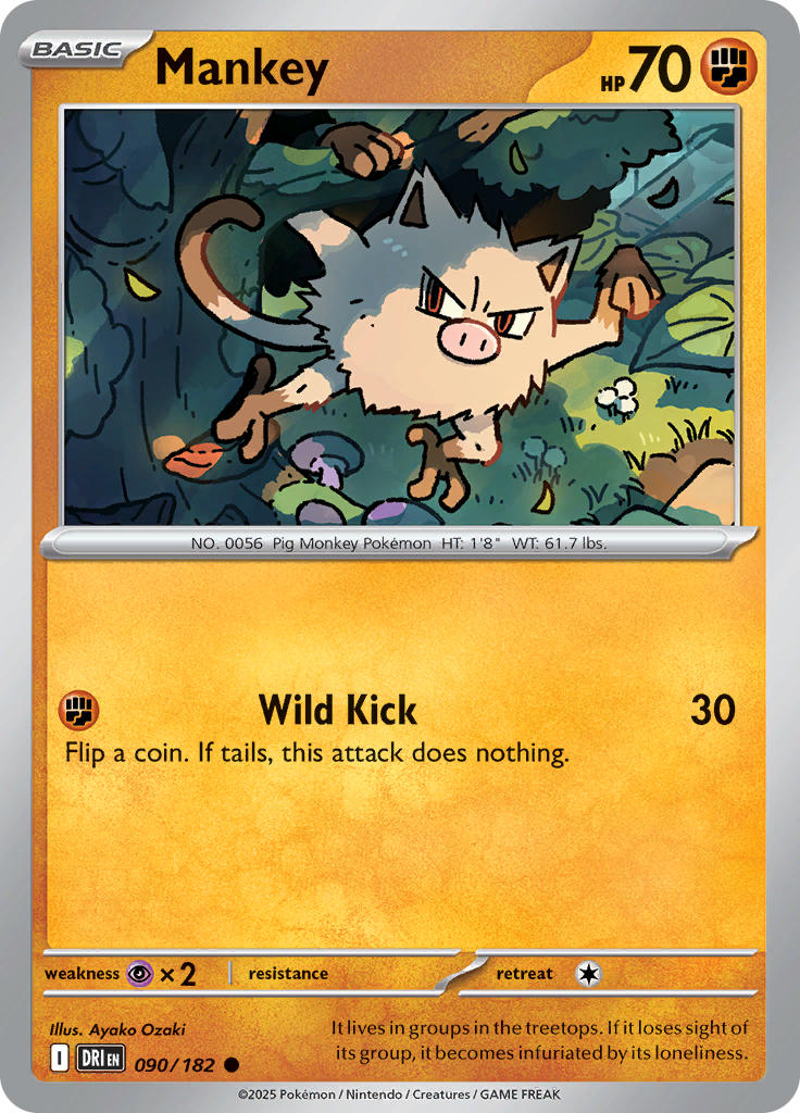 Mankey (Reverse Holo)