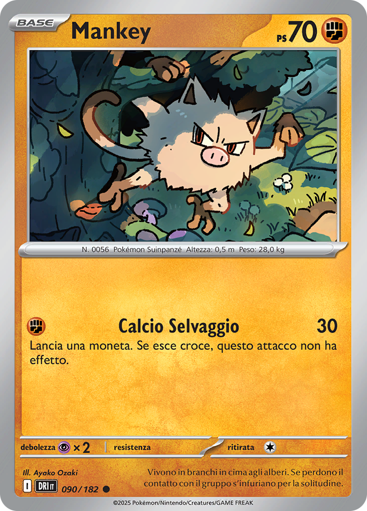 Mankey (Reverse Holo)