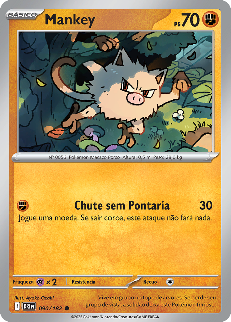 Mankey (Reverse Holo)