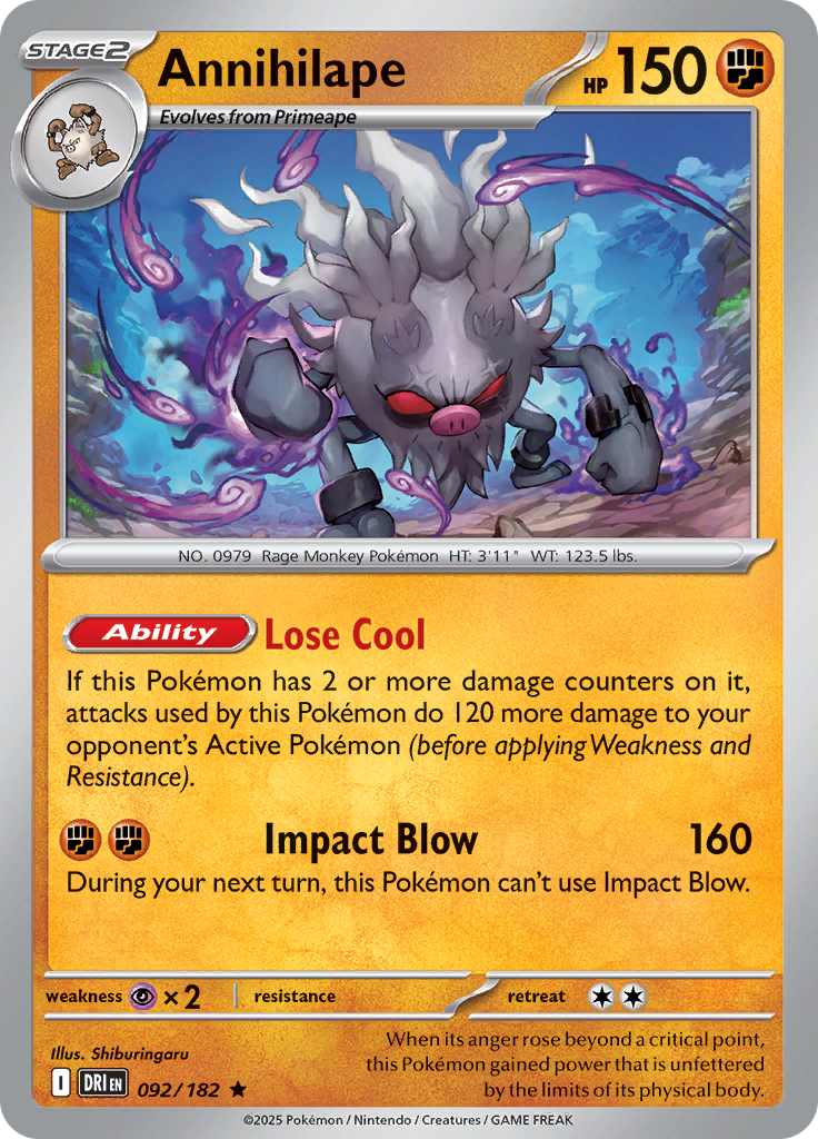 Annihilape (Reverse Holo)