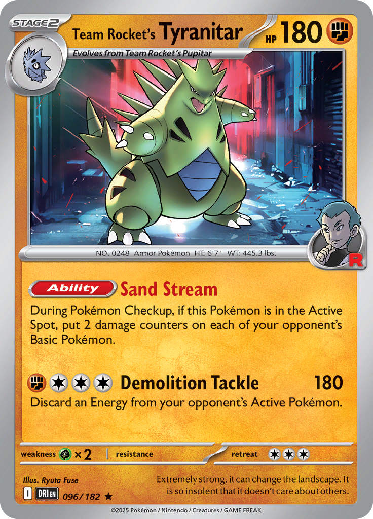 Team Rocket's Tyranitar (Normal)