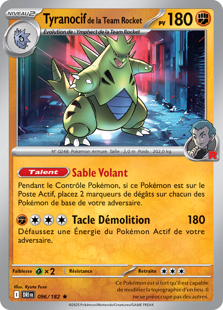 Tyranocif de la Team Rocket (Normal)