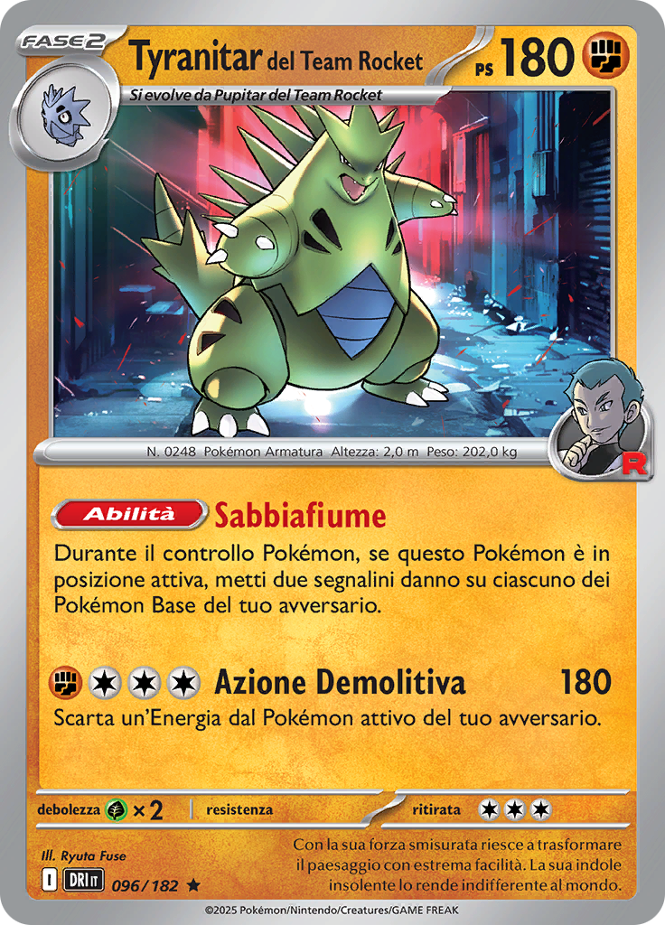 Tyranitar del Team Rocket (Normal)