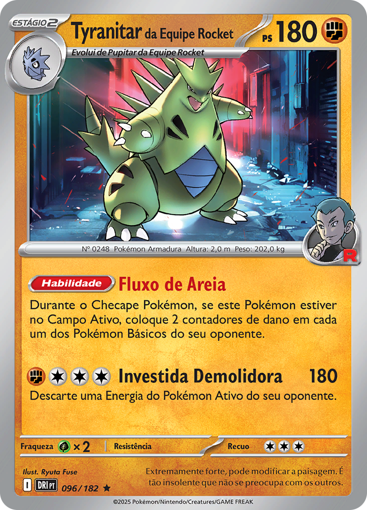 Tyranitar da Equipe Rocket (Normal)