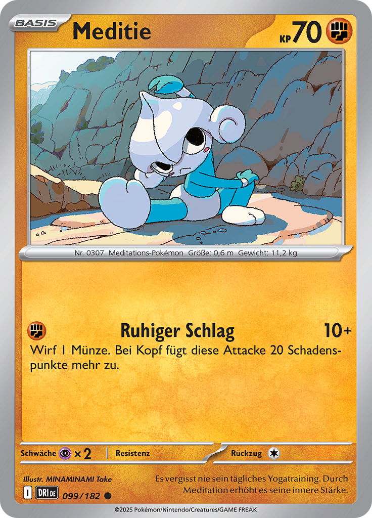Meditie (Reverse Holo)