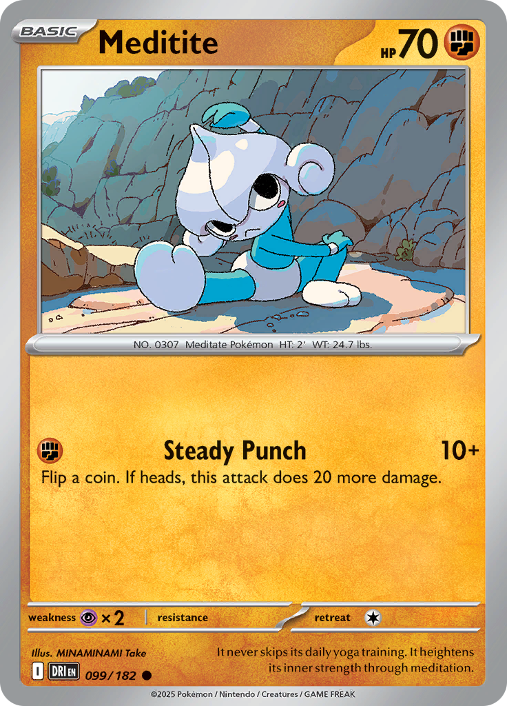 Meditite (Reverse Holo)