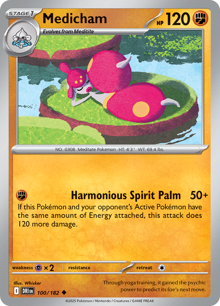 Medicham (Reverse Holo)