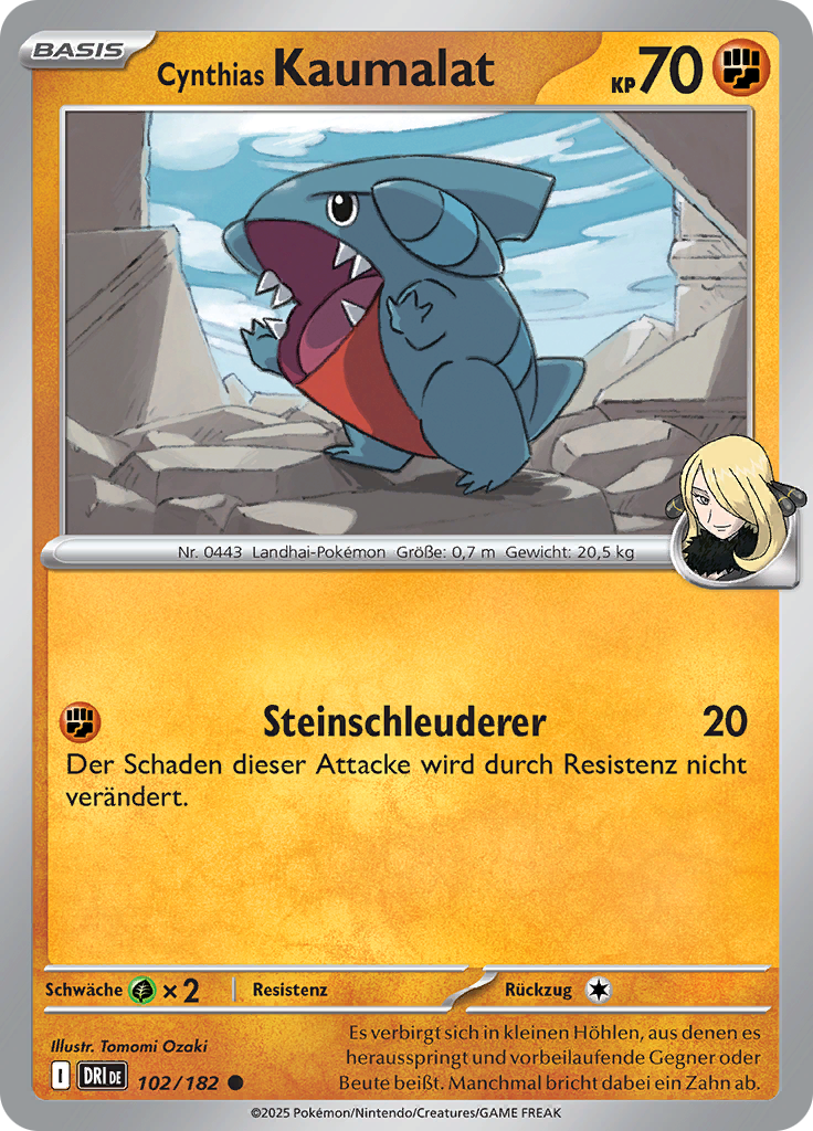 Cynthias Kaumalat (Reverse Holo)
