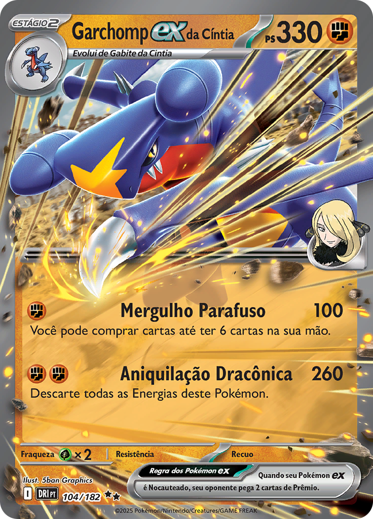 Garchomp ex da Cíntia