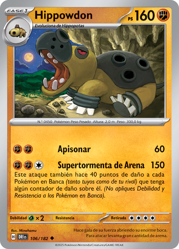 Hippowdon (Reverse Holo)