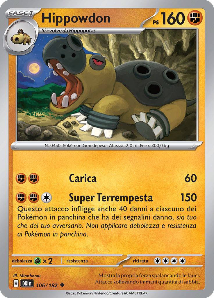 Hippowdon (Reverse Holo)