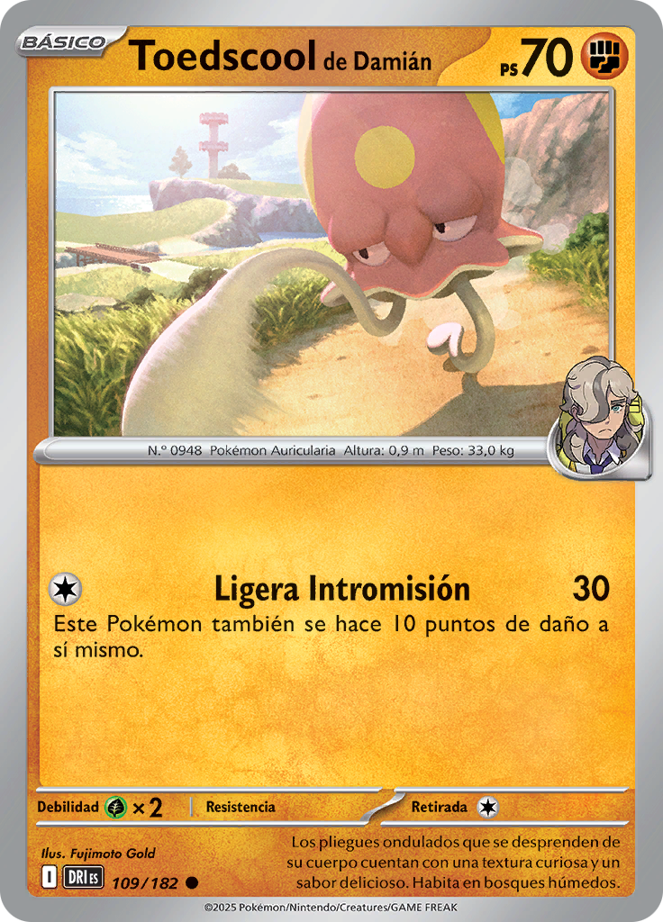 Toedscool de Damián (Reverse Holo)