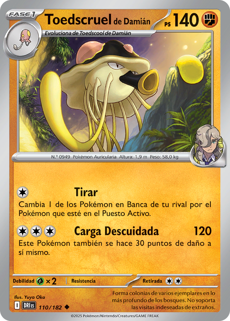 Toedscruel de Damián (Reverse Holo)