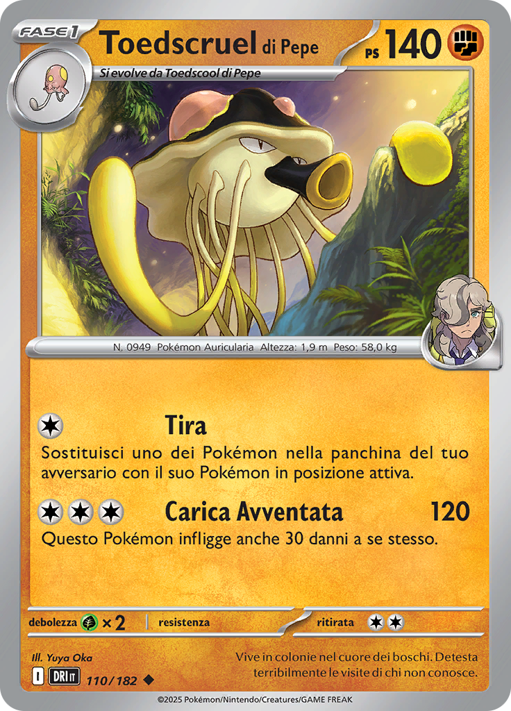 Toedscruel di Pepe (Reverse Holo)