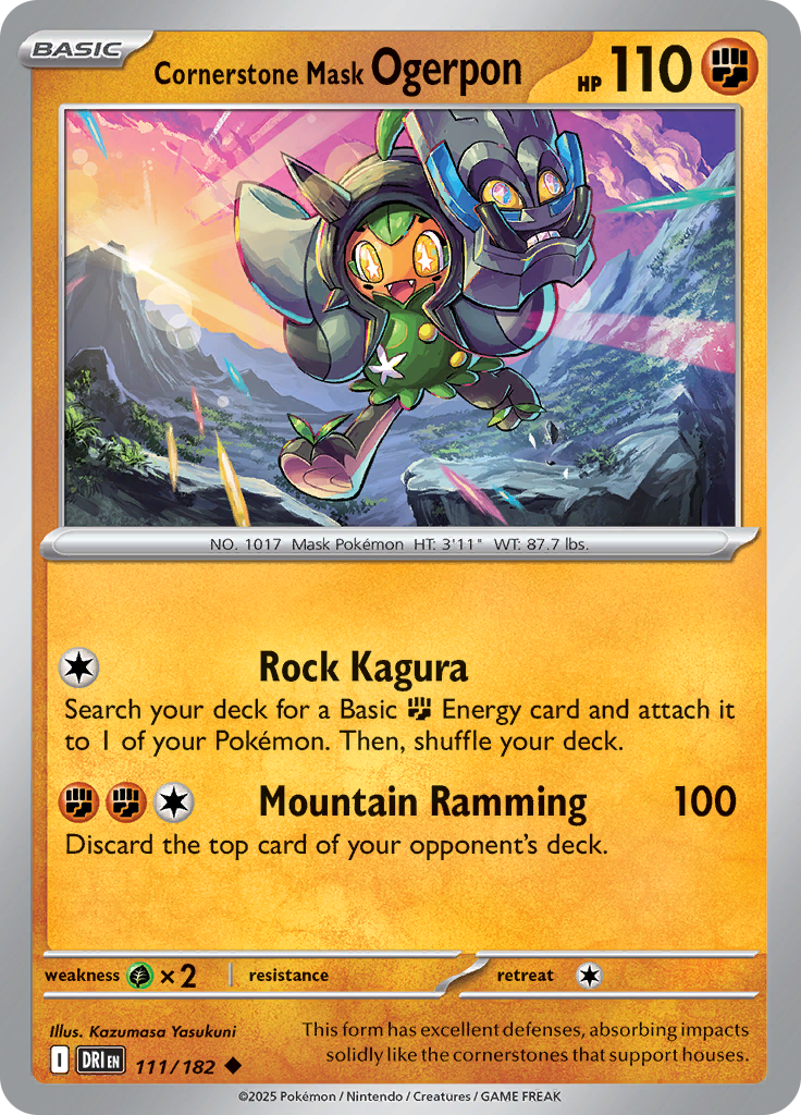 Cornerstone Mask Ogerpon (Reverse Holo)