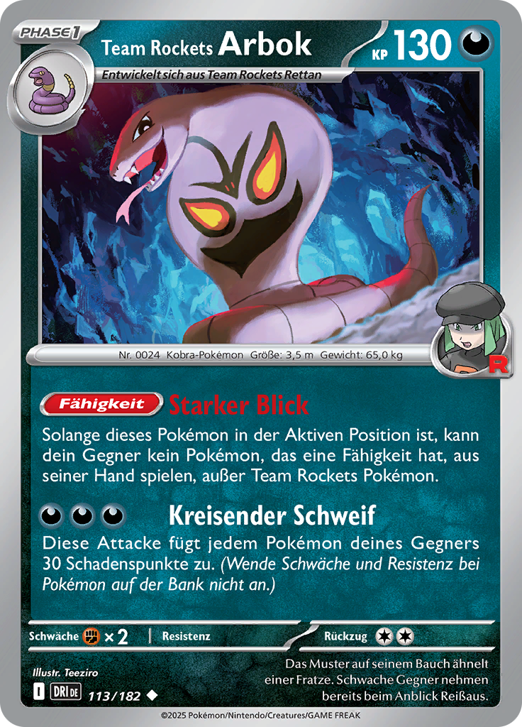 Team Rockets Arbok