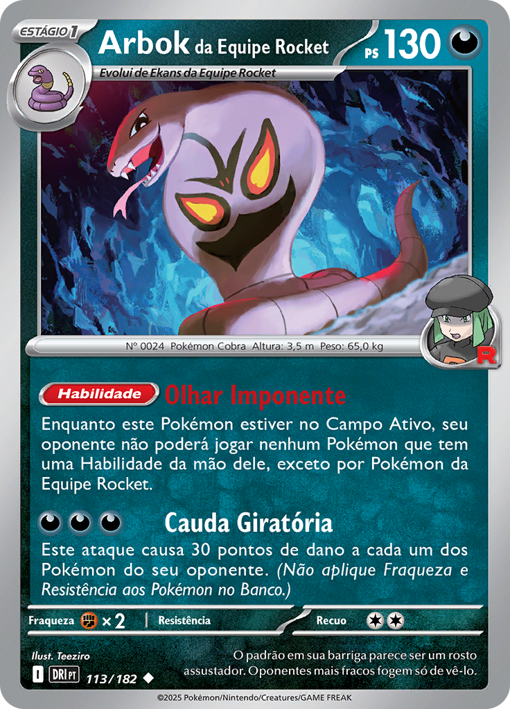 Arbok da Equipe Rocket