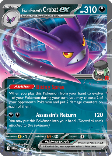 Team Rocket's Crobat ex