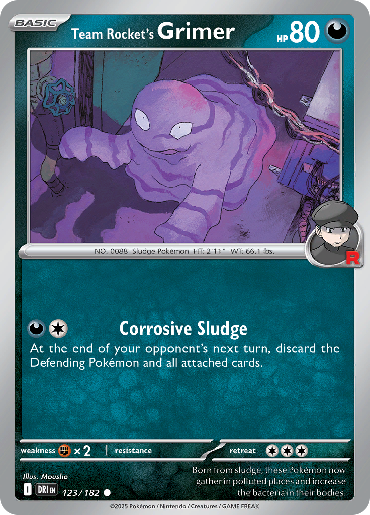 Team Rocket's Grimer (Reverse Holo)