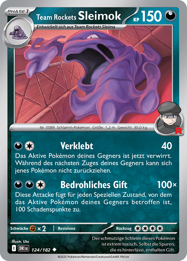 Team Rockets Sleimok (Reverse Holo)