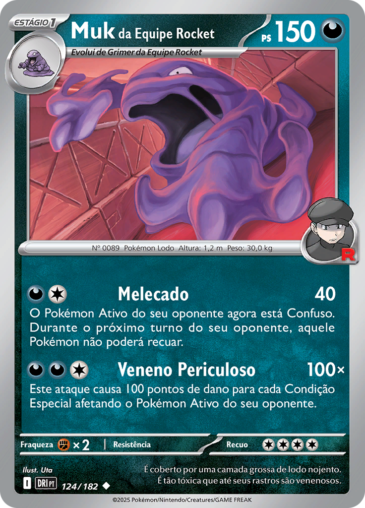 Muk da Equipe Rocket (Reverse Holo)