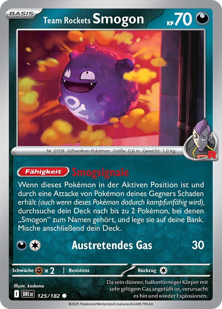 Team Rockets Smogon (Reverse Holo)