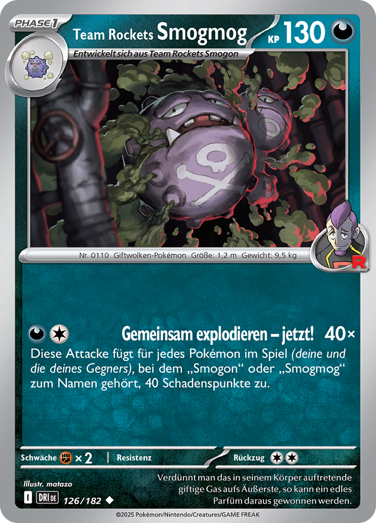 Team Rockets Smogmog (Reverse Holo)