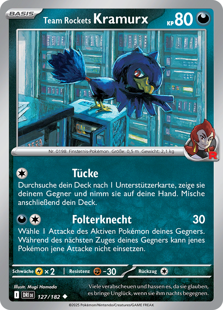 Team Rockets Kramurx (Reverse Holo)
