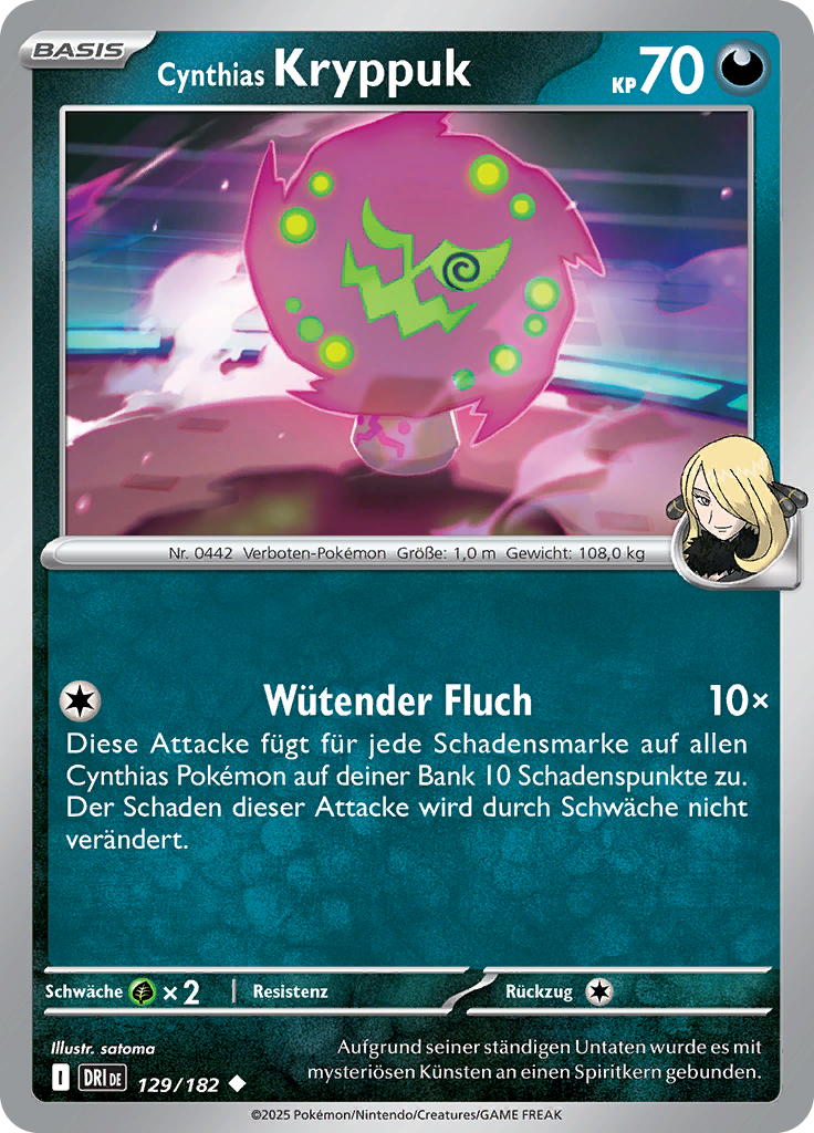Cynthias Kryppuk (Reverse Holo)