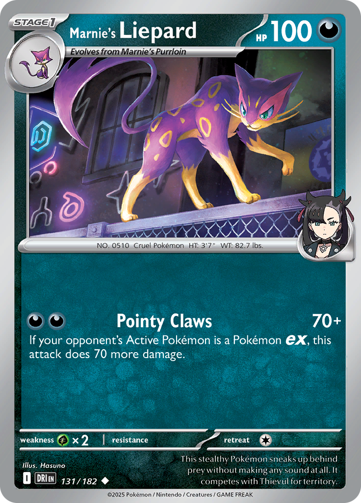 Marnie's Liepard (Reverse Holo)
