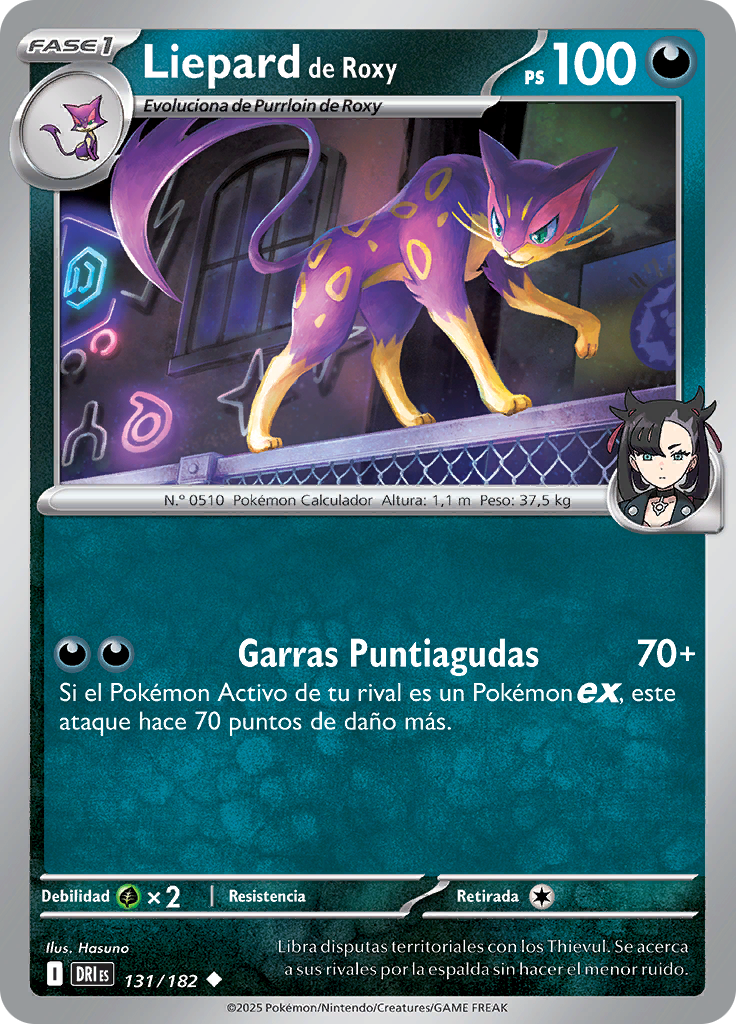 Liepard de Roxy (Reverse Holo)