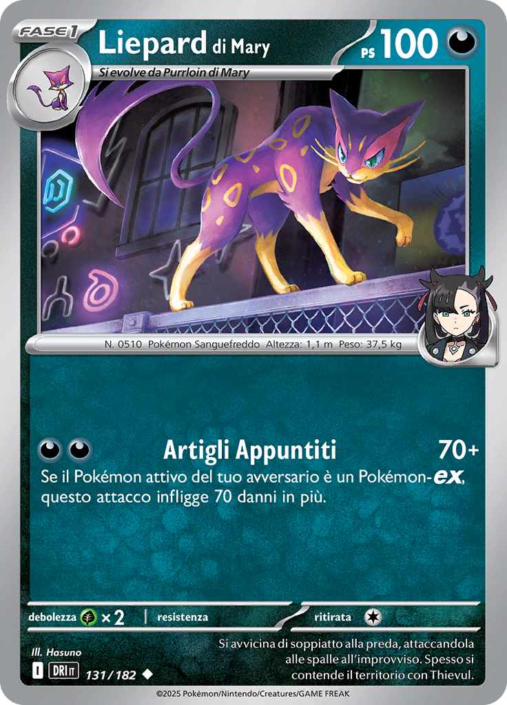 Liepard di Mary (Reverse Holo)