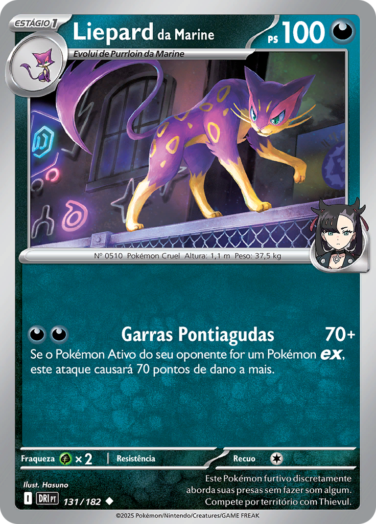 Liepard da Marine (Reverse Holo)