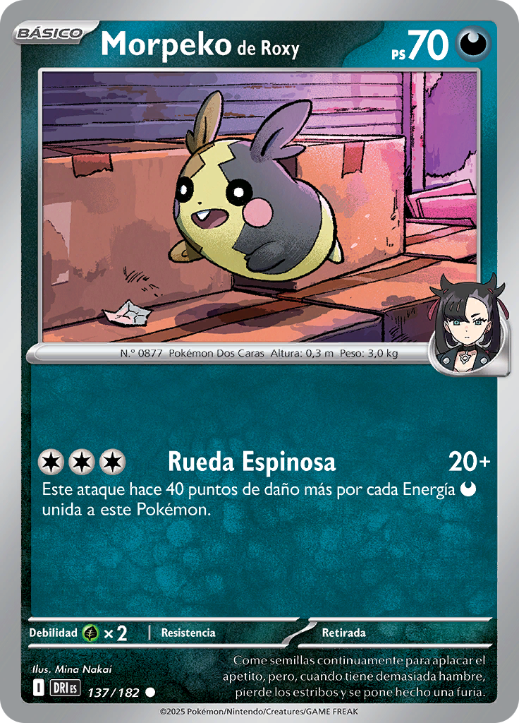 Morpeko de Roxy (Reverse Holo)