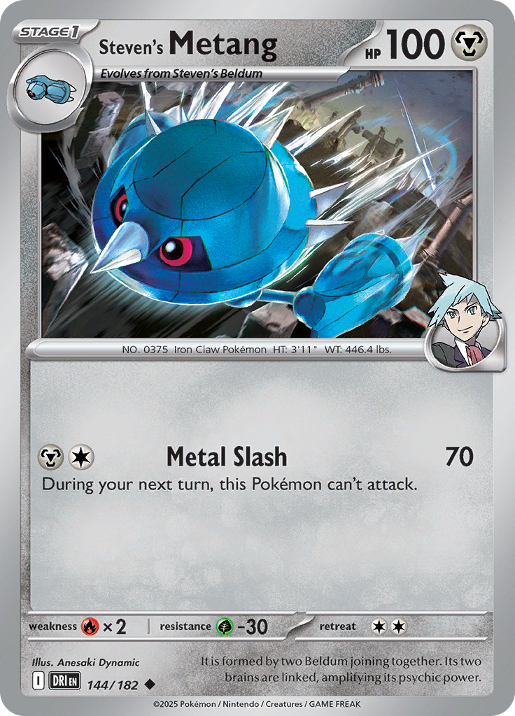 Steven's Metang (Reverse Holo)