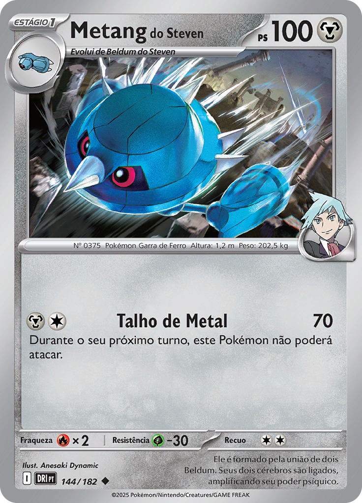 Metang do Steven (Reverse Holo)